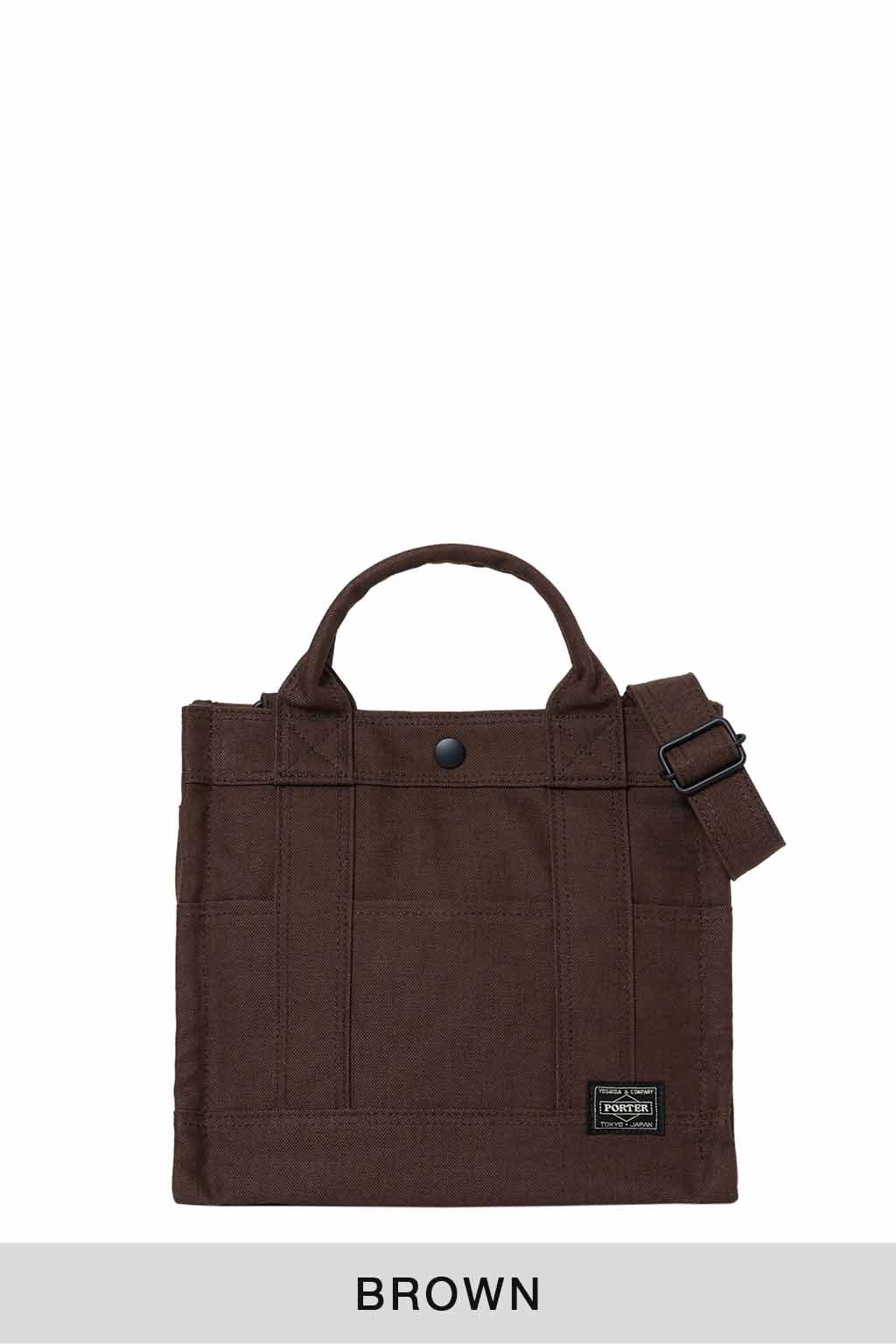 Porter Yoshida - SMOKY - 2Way Tote Bag Small - 3 Colors