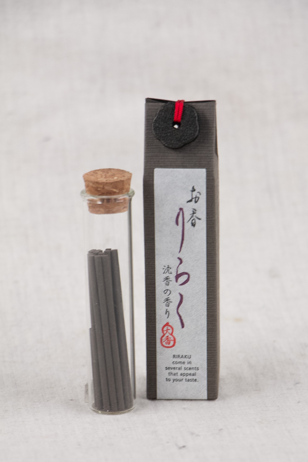 Riraku Fragrance Incense with Stand