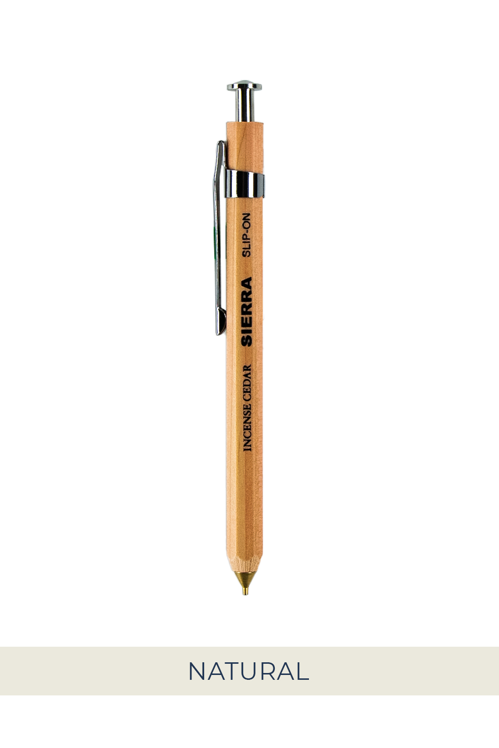 Slip-on SIERRA 0.5mm WOODEN MECHANICAL PENCIL - SMALL