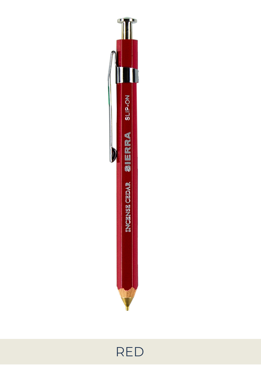 Slip-on SIERRA 0.5mm WOODEN MECHANICAL PENCIL - SMALL