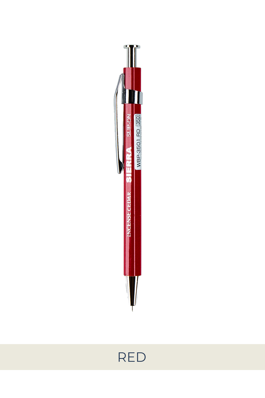 Slip-on Sierra Wooden Ballpoint Pen 0.5mm - Small