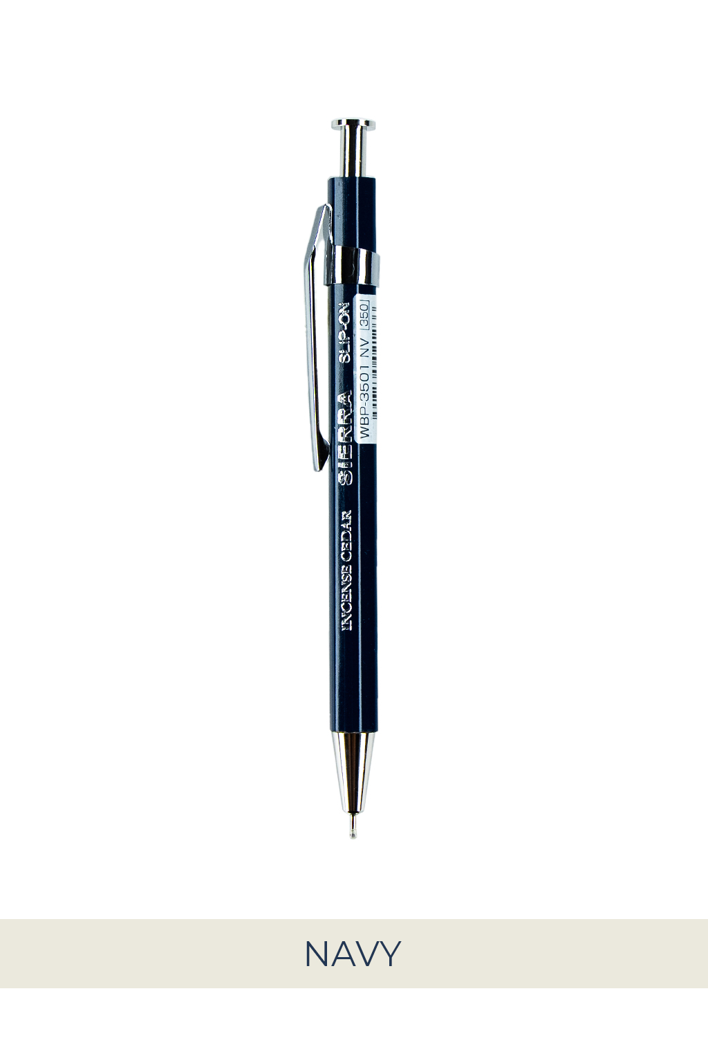 Slip-on Sierra Wooden Ballpoint Pen 0.5mm - Small