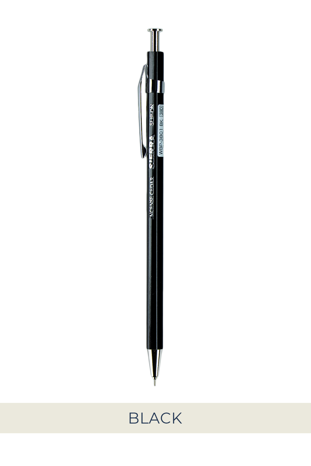 Slip-on Sierra Wooden Ballpoint Pen 0.5mm