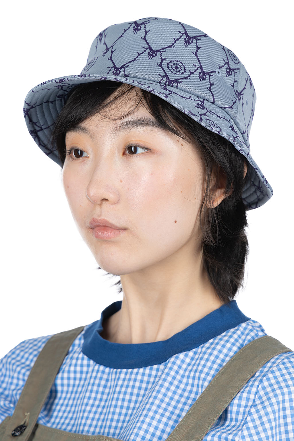 South2 West8 - Bucket Hat - Skull and Target in Grey