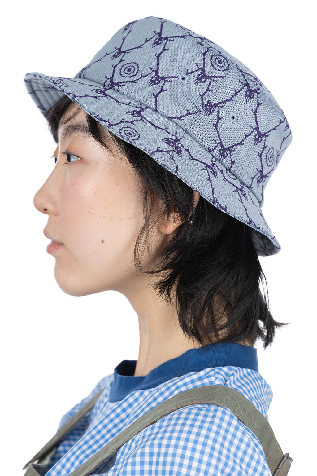 South2 West8 - Bucket Hat - Skull and Target in Grey