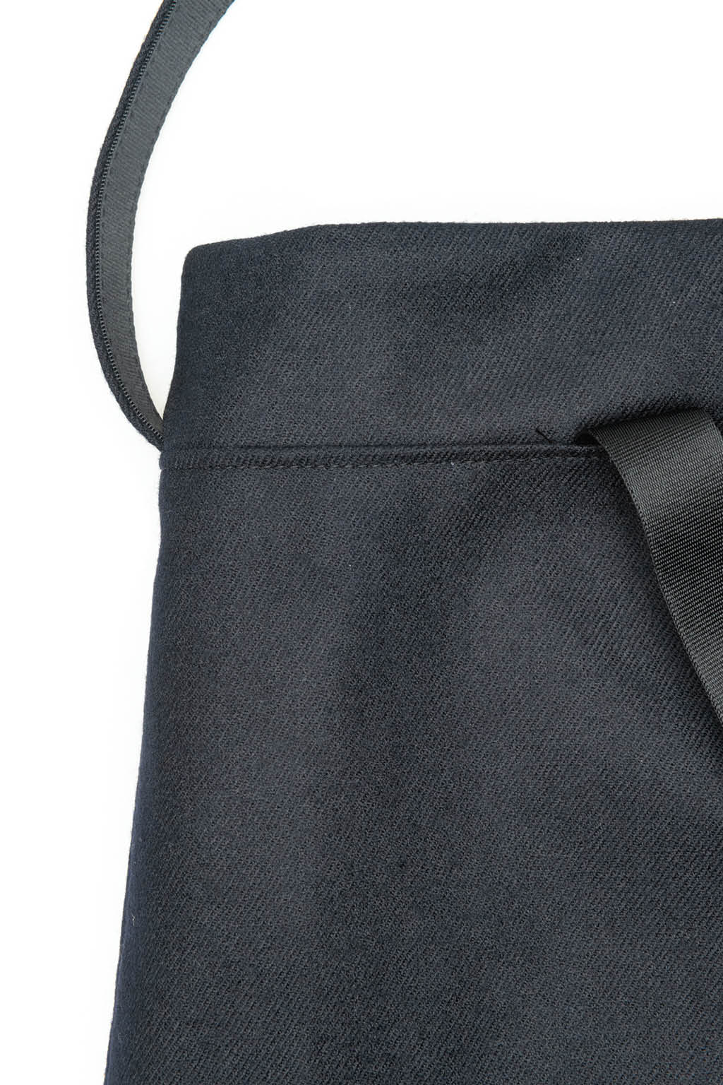 Still by hand - 3-layer tote bag-Black Navy