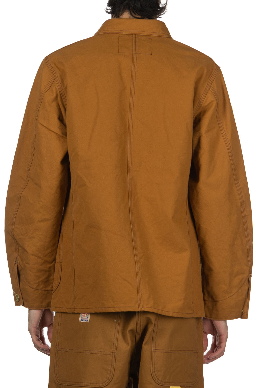 Sugar Cane - 13oz. Brown Duck Work Coat - Brown