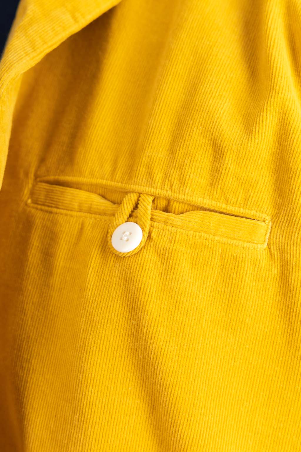 Tigre Brocante - Corduroy Forman Shirt - Yellow