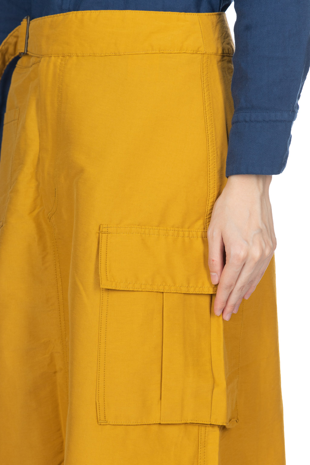 Tigre Brocante Gulka Skirt - Mustard