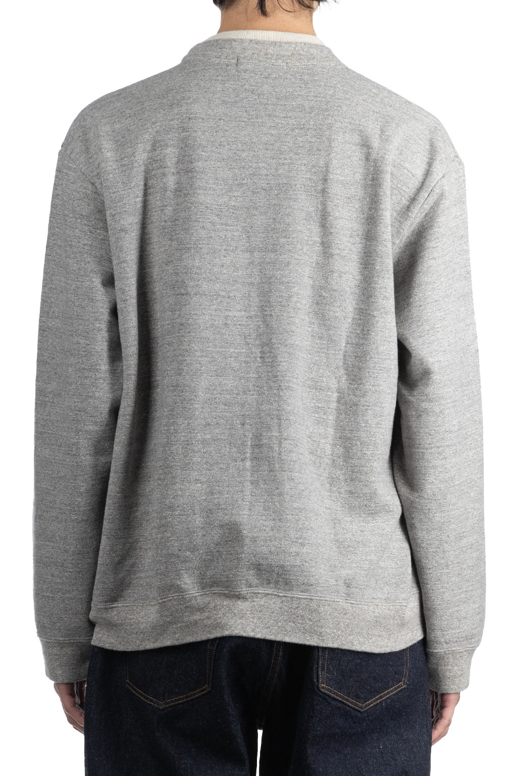 Tigre Brocante - Heather W Sticked Sweater - Grey