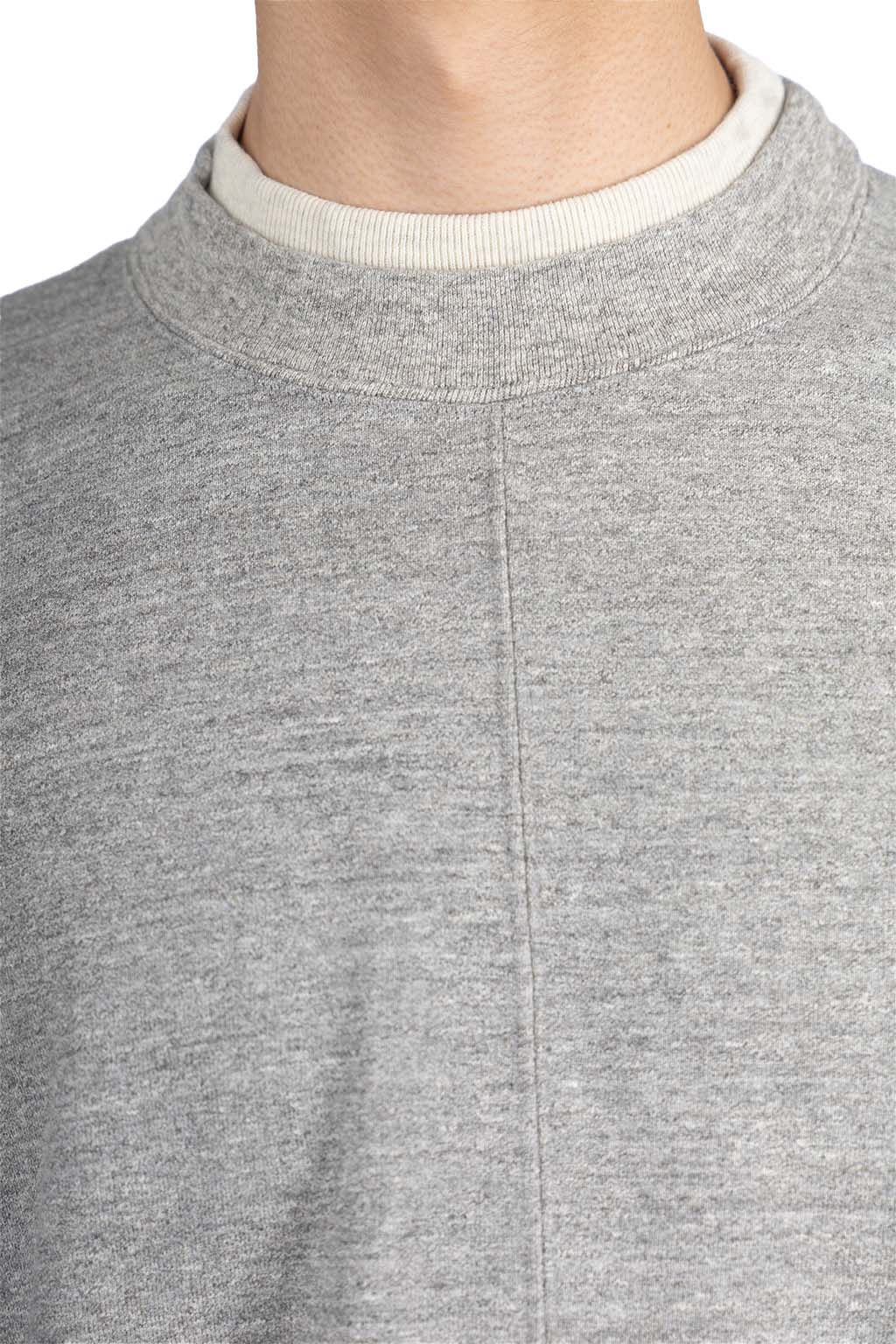 Tigre Brocante - Heather W Sticked Sweater - Grey