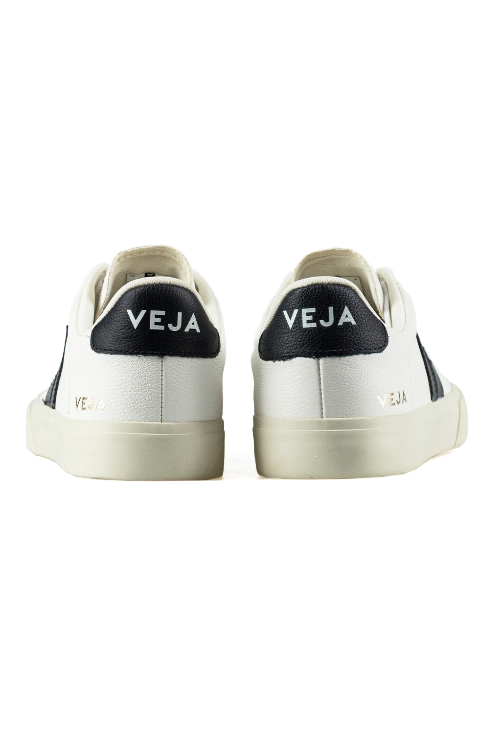 VEJA Campo Chromefree Leather - Extra White x Black