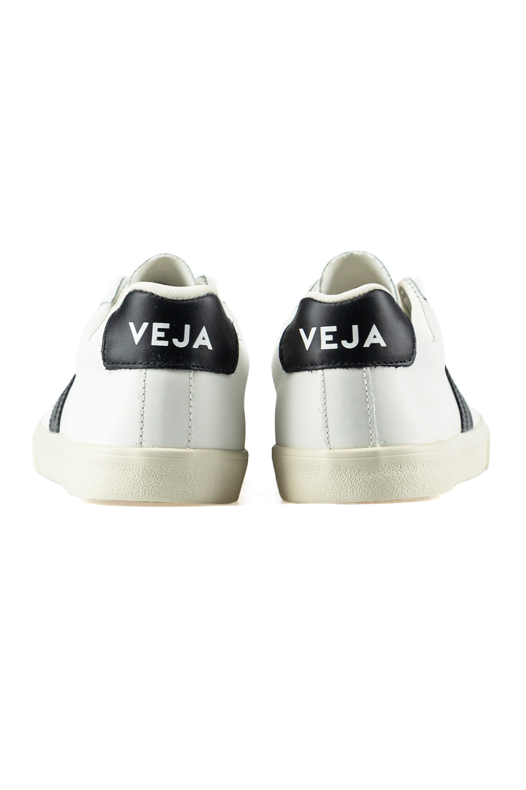 VEJA Esplar Logo Leather - Extra White x Black