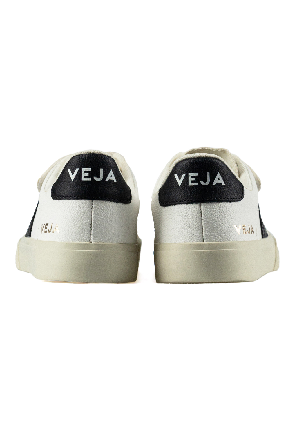 VEJA Recife Chromefree Leather - Extra White x Black