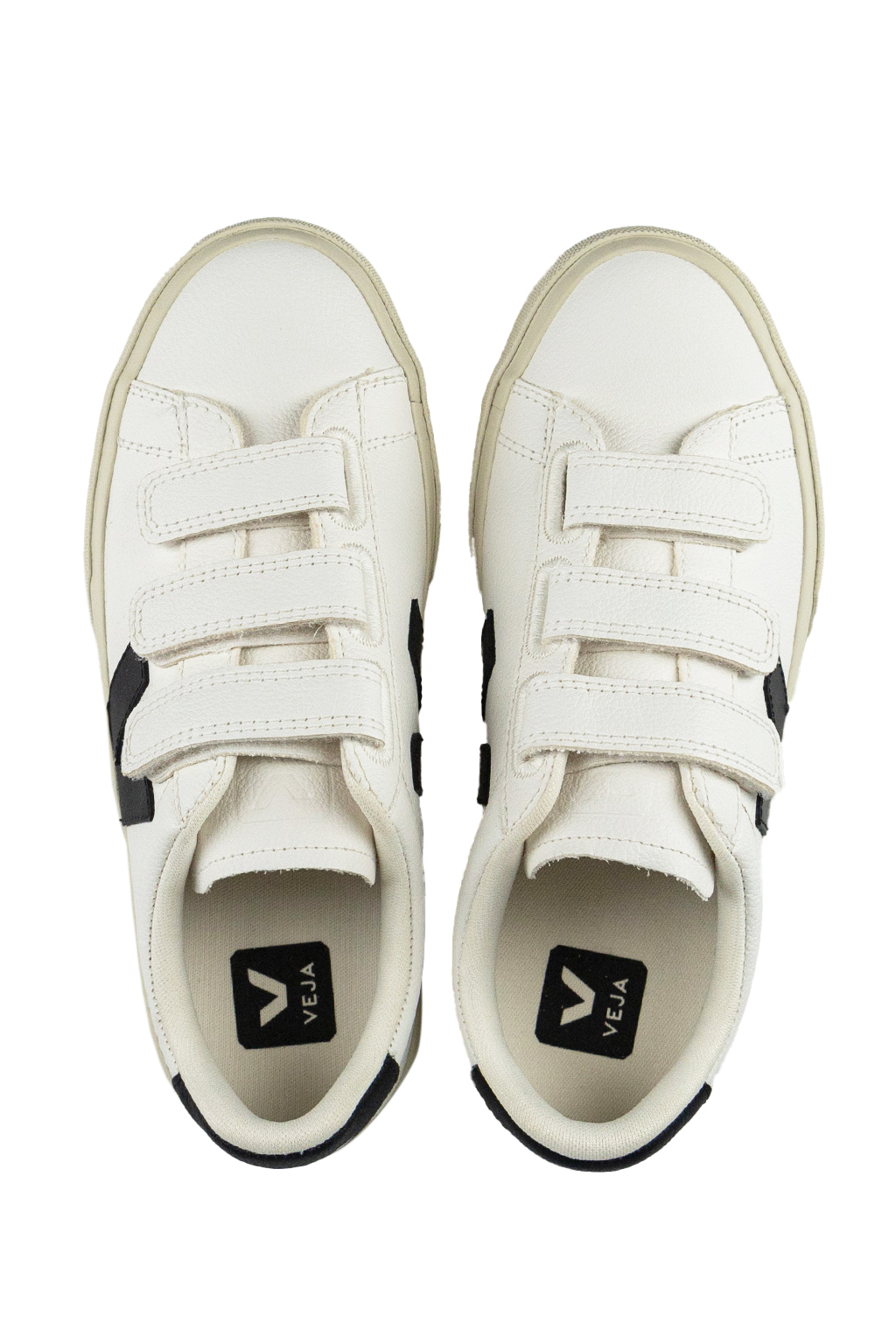 VEJA Recife Chromefree Leather - Extra White x Black