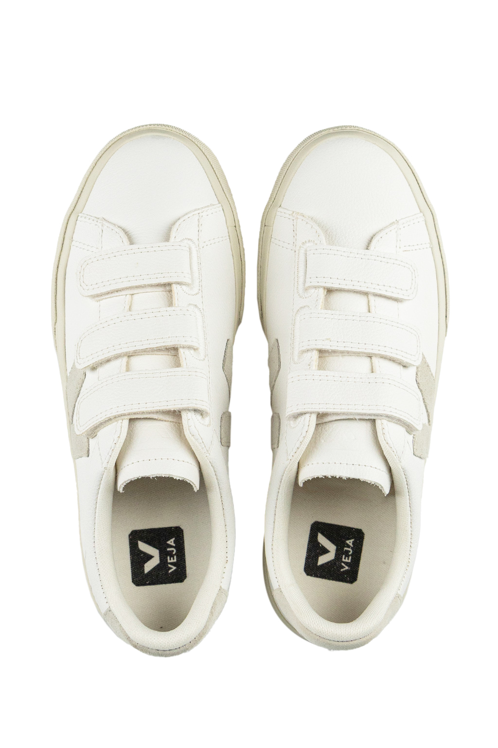 VEJA Recife Chromefree Leather - Extra White x Natural