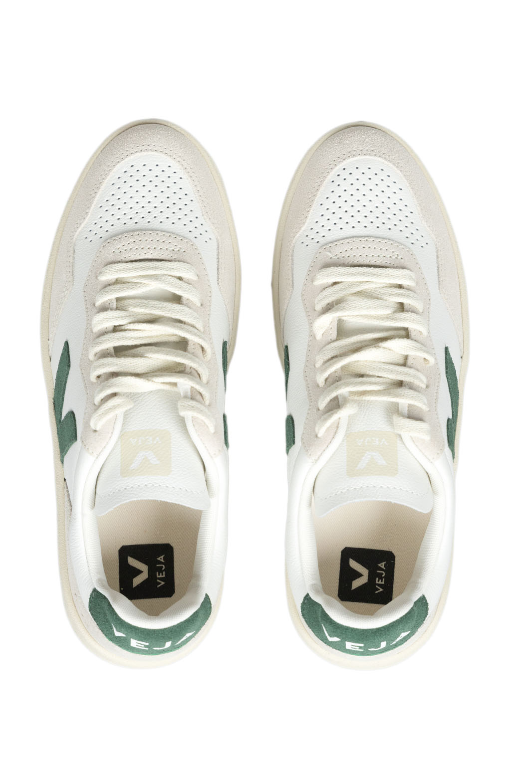 VEJA - V-90 O.T. Leather - Extra White x Cyprus