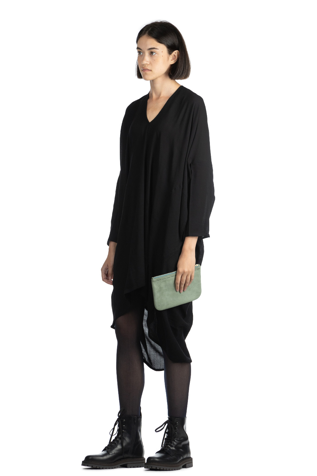 VISVIM - Ruana Dress LS - Black