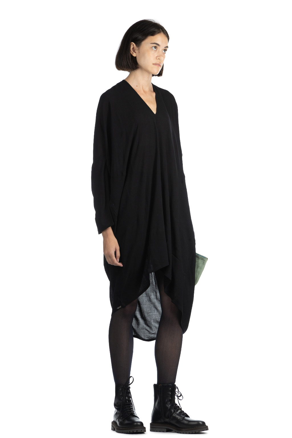 VISVIM - Ruana Dress LS - Black