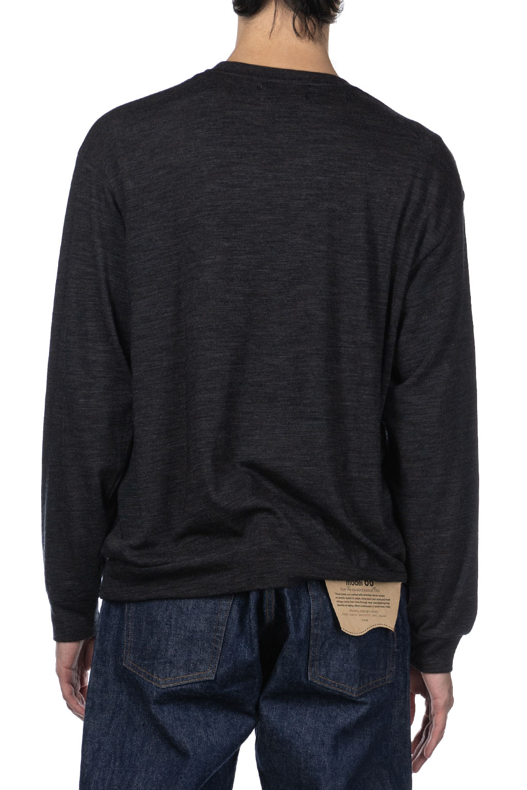 marka - Crew Neck Top - Top Charcoal