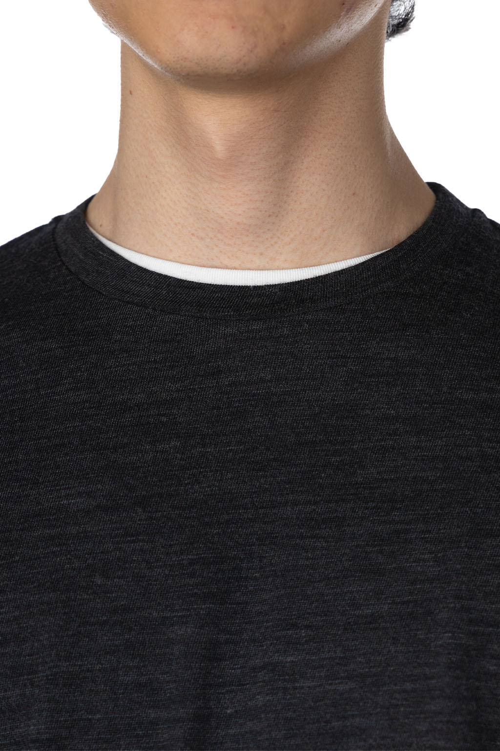 marka - Crew Neck Top - Top Charcoal