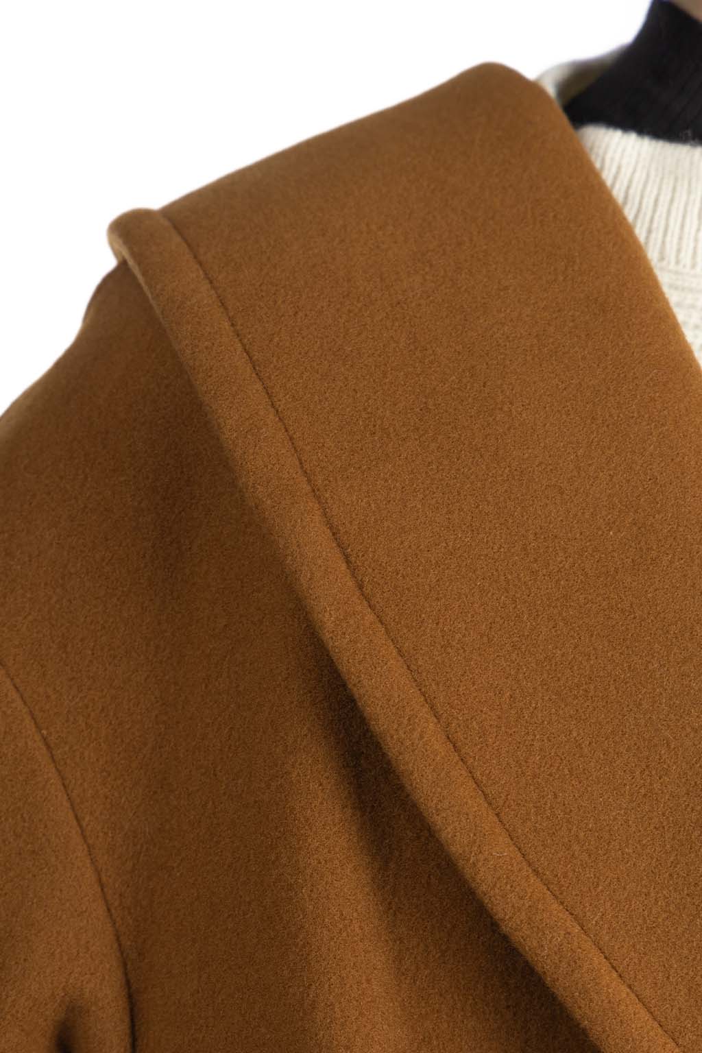 nicholson & nicholson - MY SHAWL Coat - Brown