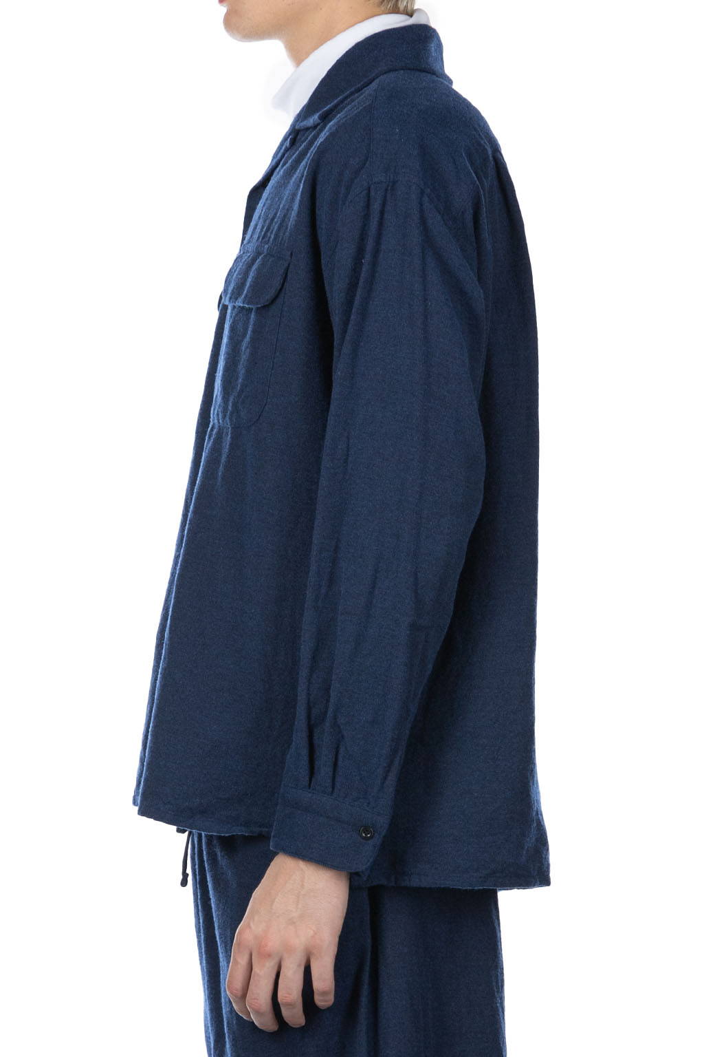 ts(s) - Round Flap Pocket Shirt - Navy