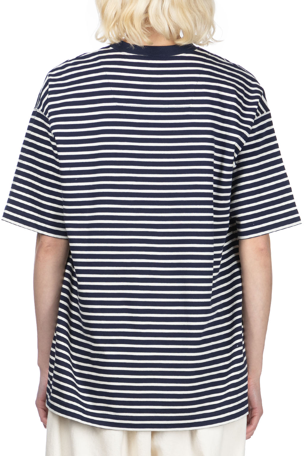 ts(s) - Stripe Disconnection Line T-Shirt - Navy